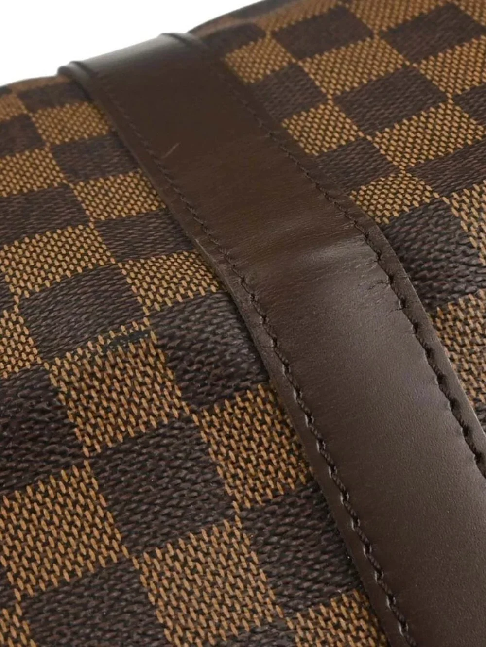 Louis Vuitton Damier Keepall Bandouliere 55 Duffle Bag